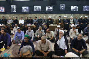 مراسم بزرگداشت چهلمین سالگرد ارتحال آیت الله شهید سید مصطفی خمینی(س) در نجف اشرف