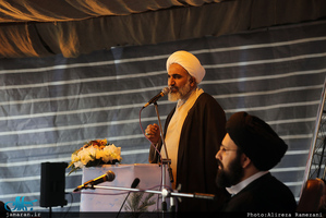 دومین روز سفر سید علی خمینی به استان خوزستان(آبادان و شلمچه)