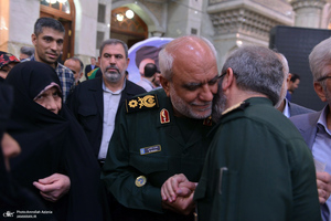 تجدید میثاق خانواده معظم شهدای سازمان حفاظت اطلاعات سپاه با آرمان های حضرت امام خمینی (س)