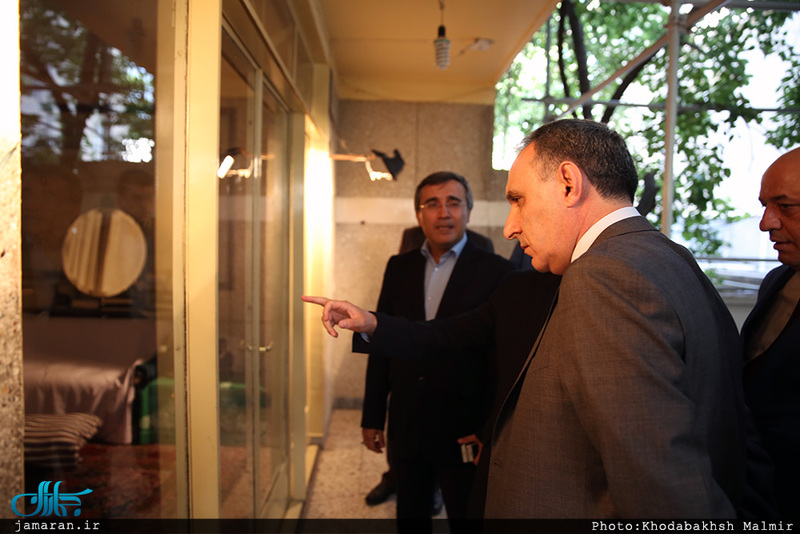 بازدید رئیس سازمان بازرسی کشور آذربایجان از بیت امام خمینی (س) در جماران 