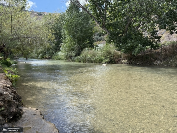 حضور خبرنگاران ایرانی در رودخانه حائل لبنان و سرزمین های اشغالی + تصاویر