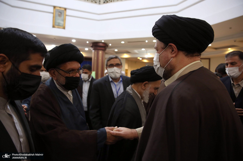 دیدار مهمانان سی و پنجمین کنفرانس وحدت اسلامی با سید حسن خمینی