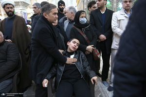 مراسم تشییع و خاکسپاری آیت الله موسوی بجنوردی (ره) -4