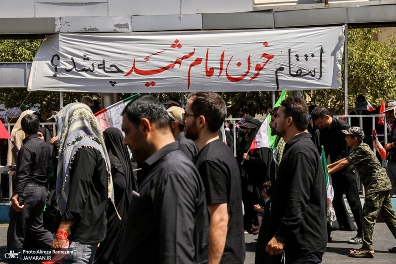 مراسم تشییع پیکر مطهر رهبر شهید انقلاب در تهران