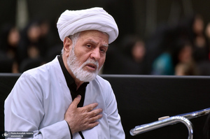 سومین شب عزاداری حضرت اباعبدالله الحسین (ع) در حرم امام خمینی