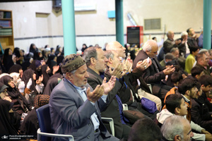 مراسم سی و چهارمین سالگرد گردان علی اکبر در حسینیه جماران