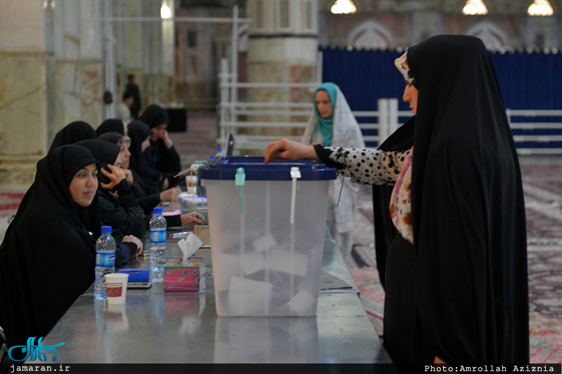 انتخابات ریاست جمهوری و پنجمین دوره‌ی انتخابات شوراهای اسلامی-حرم مطهر امام خمینی(س)