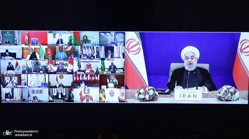 نشست مجازی سران کشورهای عضو گروه تماس جنبش عدم تعهد