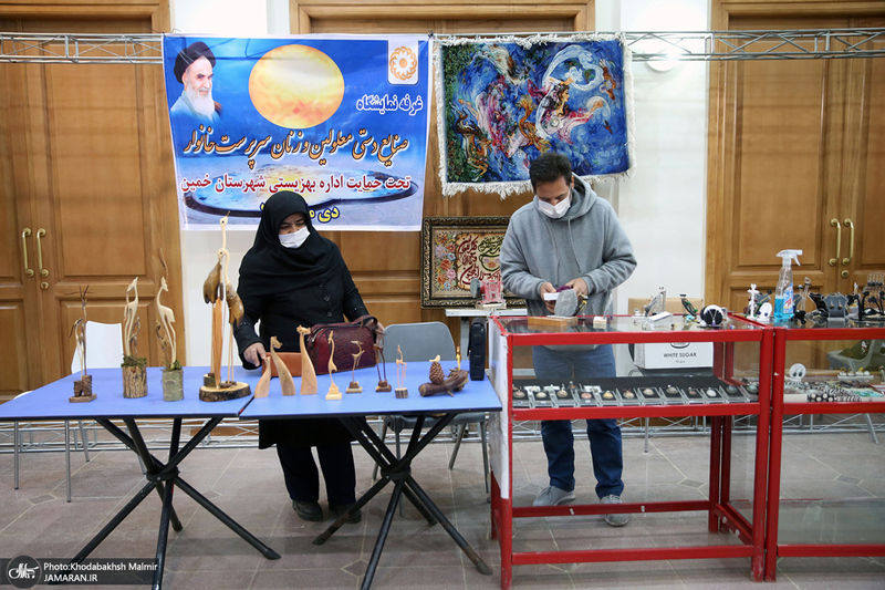 بازدید رئیس موسسه تنظیم و نشر آثار امام خمینی (س) از مراحل آماده‌سازی هفته فرهنگی بر آستان آفتاب