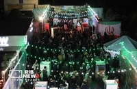 مراسم نورافشانی در برج میلاد تهران به مناسبت ۴۷ سالگی پیروزی انقلاب اسلامی (24)