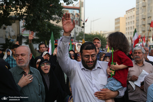 اجتماع مردمی در حمایت از رزمندگان مدافع