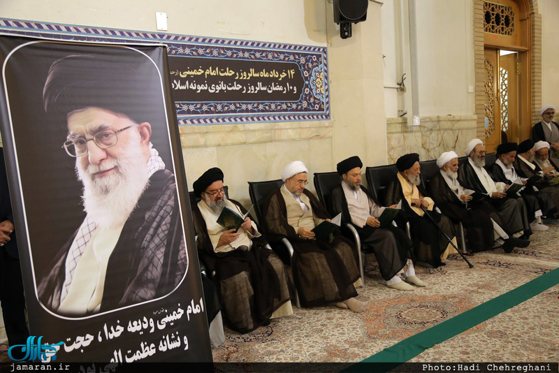 مراسم بیست و هشتمین سالگرد ارتحال امام خمینی(س) در قم