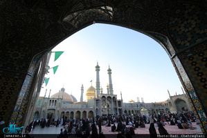 حال و هوای حرم مطهر حضرت معصومه(س) در ایام نوروز 