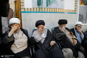 مراسم ختم همسر شهید آیت الله سید مصطفی خمینی (ره) -1