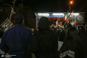 مراسم وداع و تشییع پیکر مطهر فرمانده یگان ویژه فاتحین  سردار سرتیپ پاسدار شهید محمد علی فتحعلی زاده و‌ هم رزمانش
