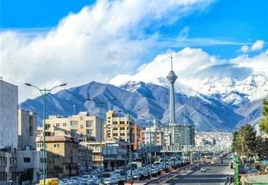 کیفیت هوای تهران با شاخص 60 سالم است