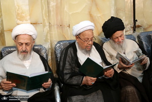 مراسم شصتمین سالگرد  ارتحال آیت الله العظمی بروجردی(ره) در مسجد اعظم قم