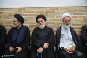 مراسم وداع با آیت الله العظمی شبیری زنجانی (ره)