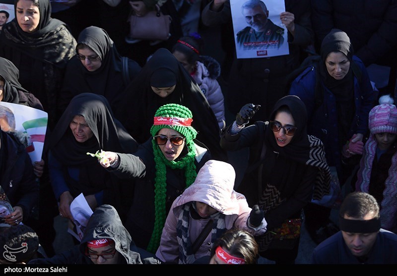 مراسم تشییع و خاکسپاری سردارحاج قاسم سلیمانی در کرمان