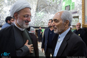 بزرگداشت چهارمین سالگرد ارتحال آیت الله مهدوی کنی(ره) در حرم حضرت عبدالعظیم حسنی
