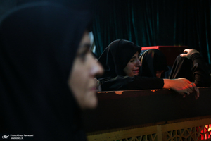 وداع با پیکر شهید میلاد بیدی