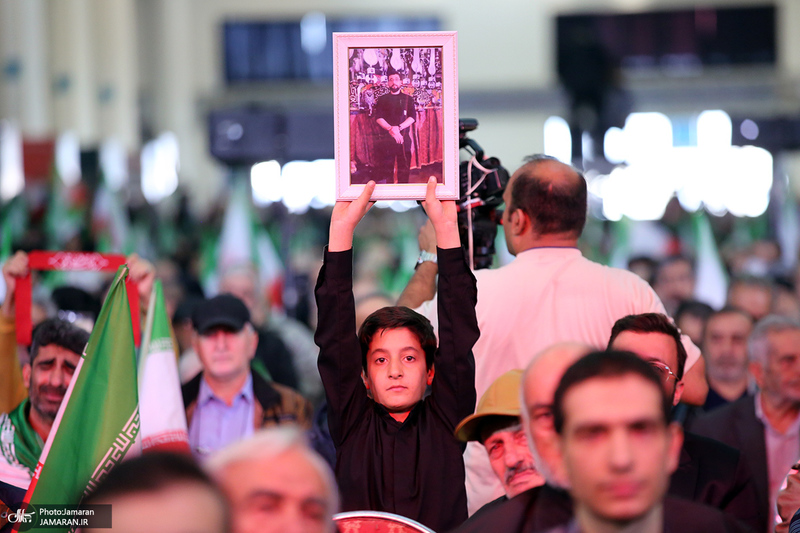 مراسم چهلم جان‌باختگان حوادث دی‌ماه