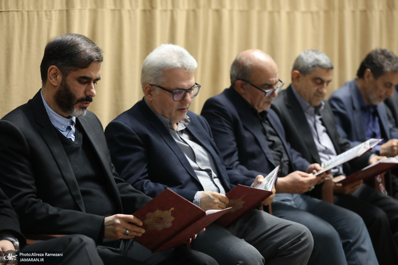 مراسم ختم مادر معاون اجرایی ستاد مرکزی بزرگداشت امام خمینی (ره)