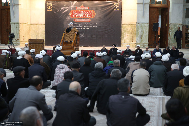 عزاداری شهادت حضرت زهرا (س)  مطهر امام خمینی (س)