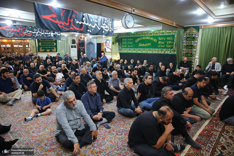 مراسم عزاداری شب تاسوعای حسینی در دارالزهرا (س)