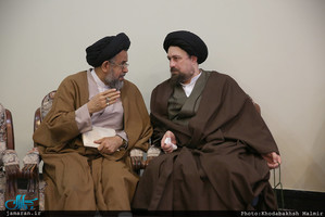 حاشیه تجدید میثاق هیأت رئیسه و اعضای مجلس خبرگان رهبری با آرمان های امام خمینی (س)