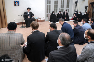 دیدار اعضای اتحادیه انجمن‌های اسلامی دانشجویان در اروپا با رهبر معظم انقلاب