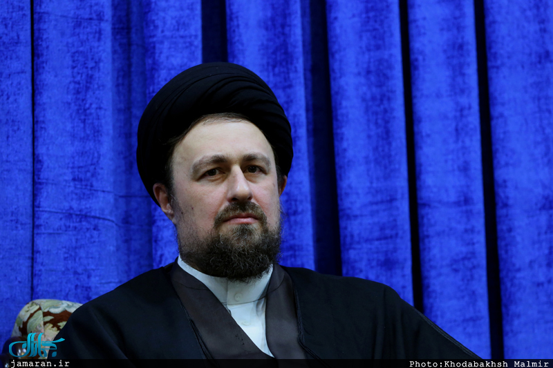 دیدار جمعی از میهمانان کنفرانس وحدت اسلامی با سید حسن خمینی