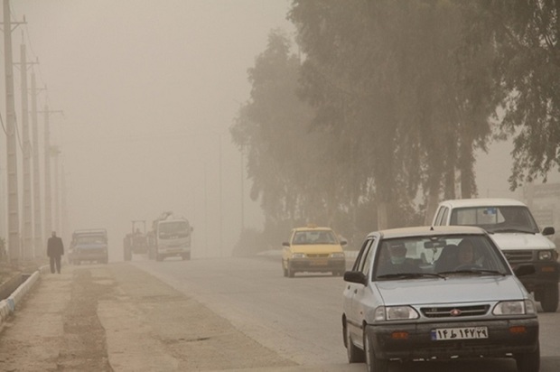 مرزهای غربی کشور غبارآلود می شوند
