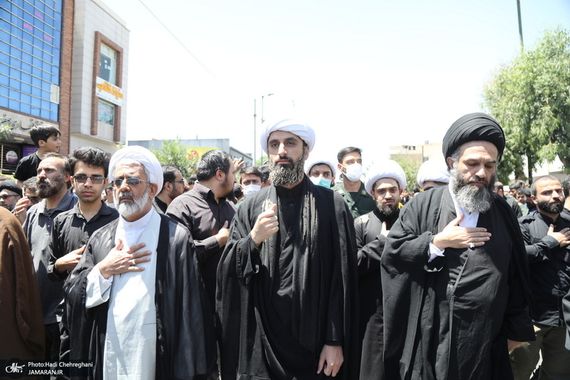 مراسم شهادت امام جعفر صادق(ع) با حضور آیت الله العظمی وحید خراسانی