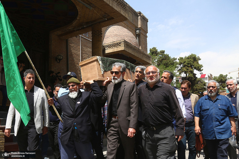 مراسم تشییع مرحوم استاد عباسعلی براتی‌پور