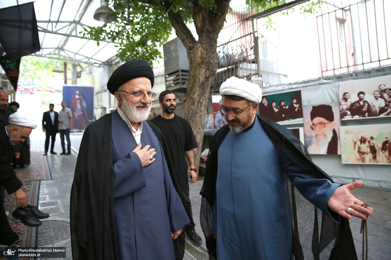 مراسم گرامیداشت رهبر شهید انقلاب در حسینیه جماران-1