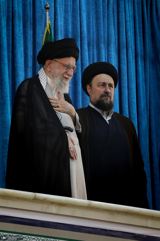 حضور شخصیت‌های سیاسی و مسئولان کشوری و لشکری در مراسم سالگرد ارتحال حضرت امام خمینی (س) -2