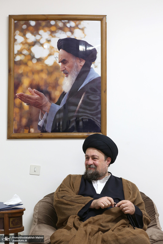 دیدار آقای عبدالکریم حسین‌زاده معاون رئیس جمهور با سید حسن خمینی