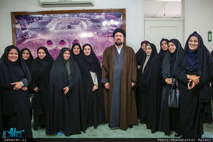 دیدار جمعی از مدیران مدارس استعدادهای درخشان استان مازندران با سید حسن خمینی