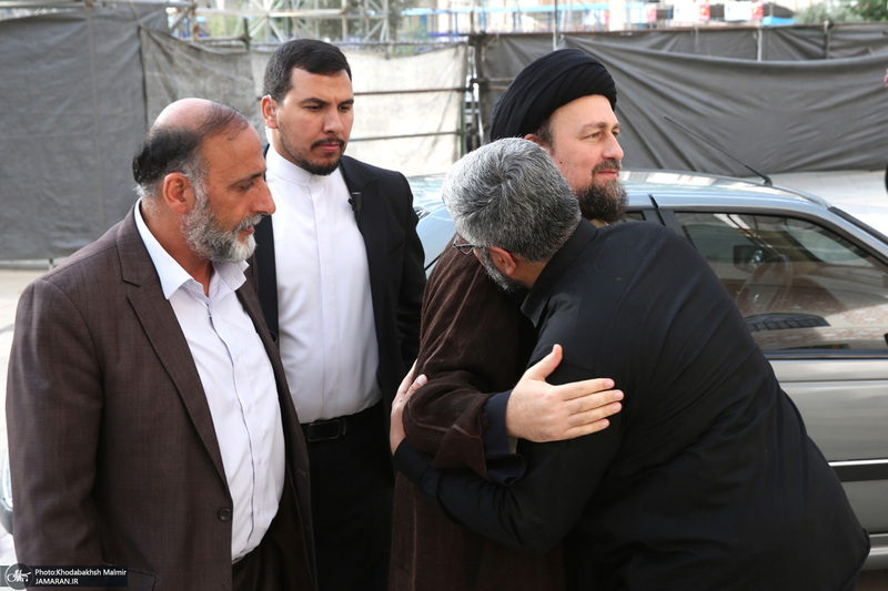 مراسم سالگرد در گذشت سید محمود دعایی در حرم مطهر امام خمینی (س)