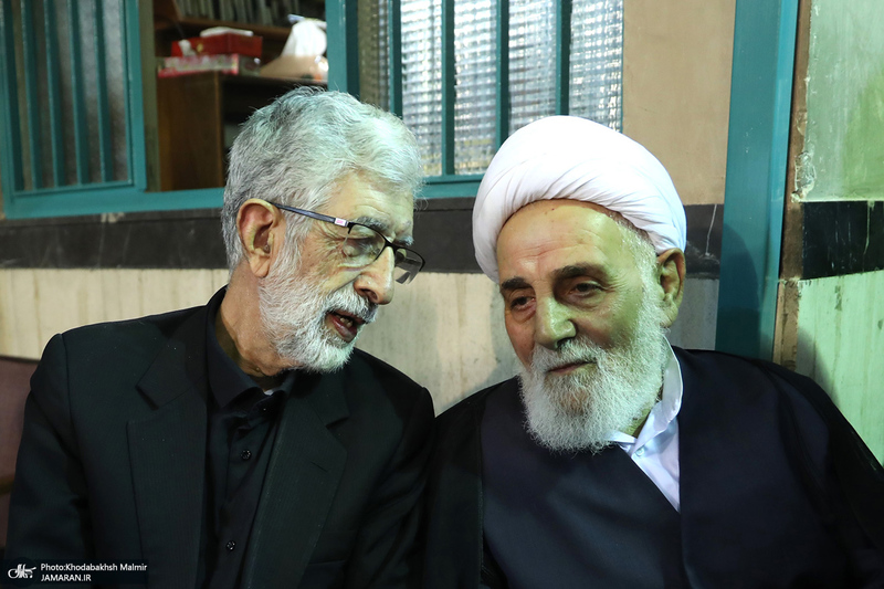 مراسم بزرگداشت همسر آیت الله موسوی بجنوردی (ره) در حسینیه شماره یک جماران-2