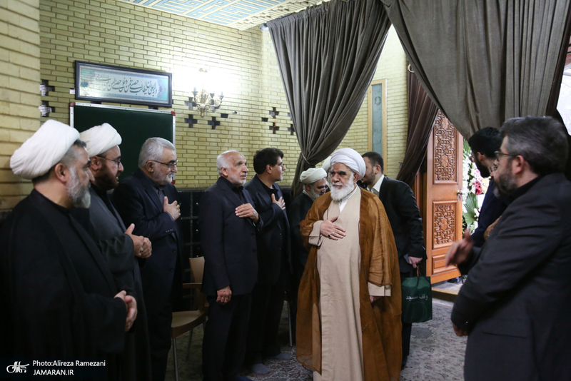 مرسم ختم مرحومه حاجیه خانم صدیقه بروجردی