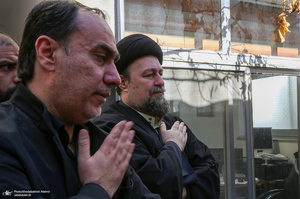 مراسم تشییع آیت الله سید مهدی امام جمارانی (ره) از حسنیه جماران