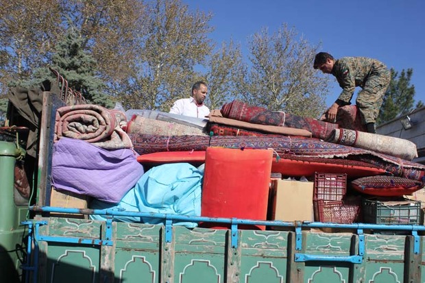 پنجمین محموله کمک های مردمی مراغه به مناطق سیل زده ارسال شد