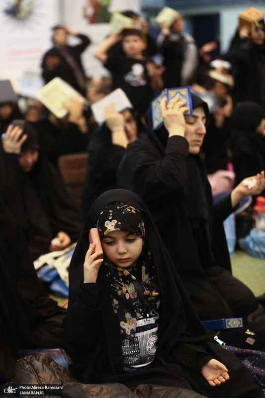 احیای شب بیست و یکم ماه مبارک رمضان در مصلی امام خمینی (ره) تهران