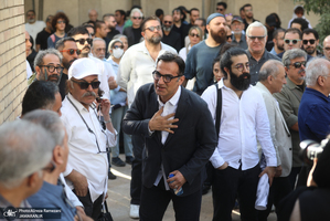 مراسم تشییع ناصر تقوایی