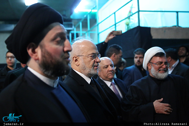 مراسم وداع با پیکر آیت الله هاشمی رفسنجانی(ره) در حسینیه جماران-17