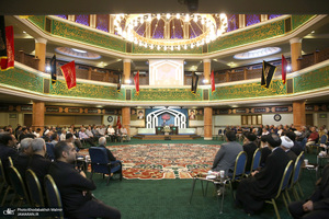 مراسم یاد بود حاجیه خانم صدیقه محمدی هشترودی خواهر همسر حجت الاسلام والمسلمین سید مهدی امام جمارانی