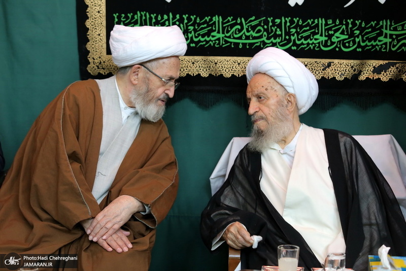 مراسم عزاداری شهادت امام رضا(ع) در بیوت مراجع عظام تقلید