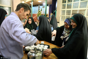 بازدید جمعی از بسیجیان صدا سیماء از جماران